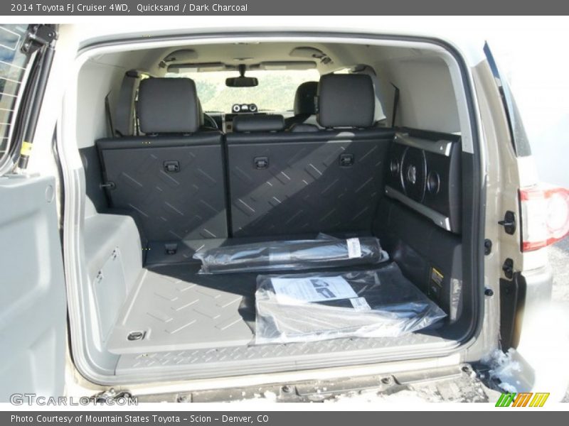 Quicksand / Dark Charcoal 2014 Toyota FJ Cruiser 4WD