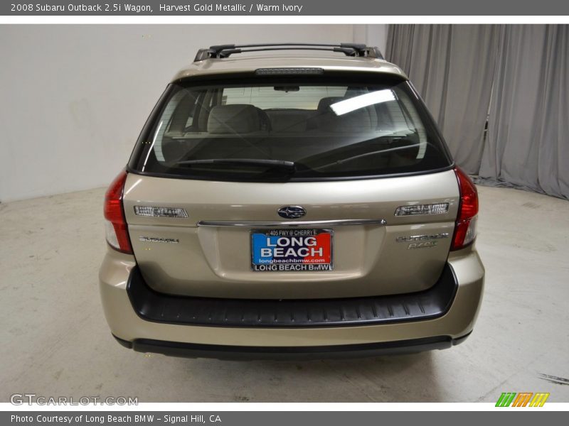 Harvest Gold Metallic / Warm Ivory 2008 Subaru Outback 2.5i Wagon
