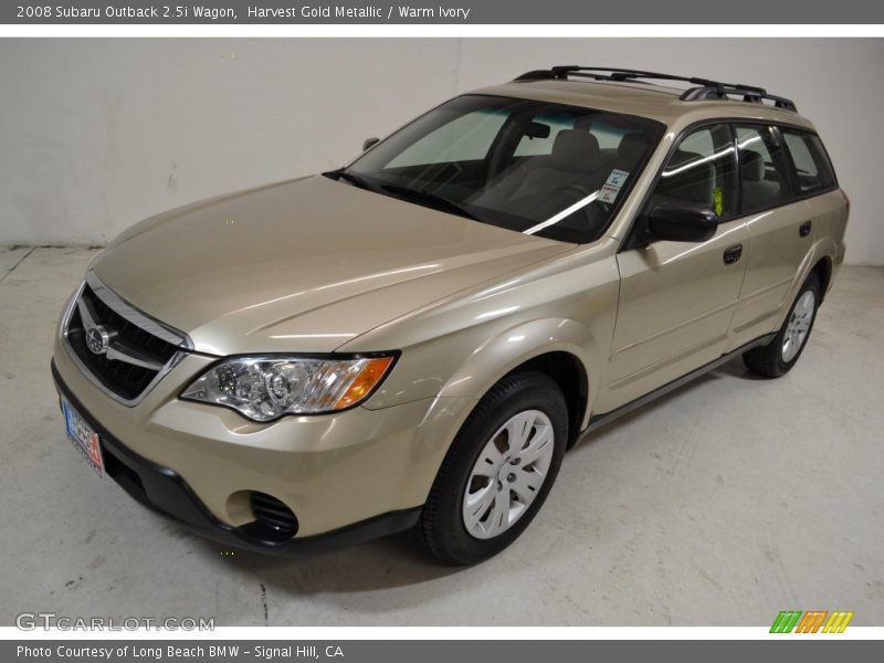 Harvest Gold Metallic / Warm Ivory 2008 Subaru Outback 2.5i Wagon