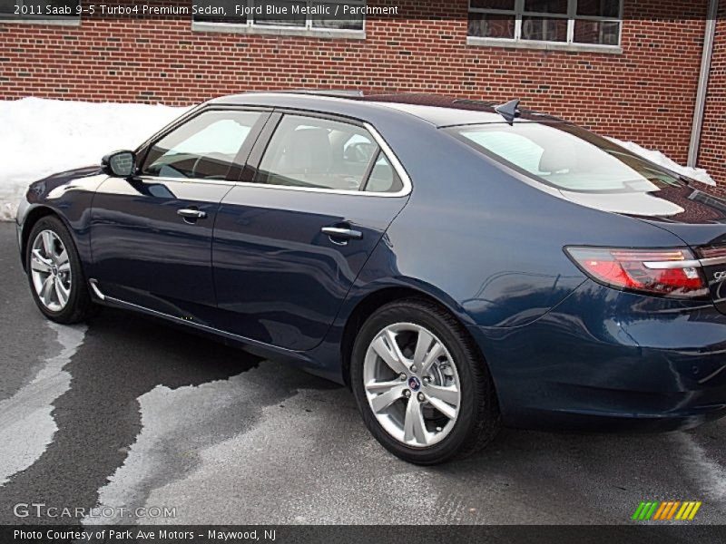 Fjord Blue Metallic / Parchment 2011 Saab 9-5 Turbo4 Premium Sedan