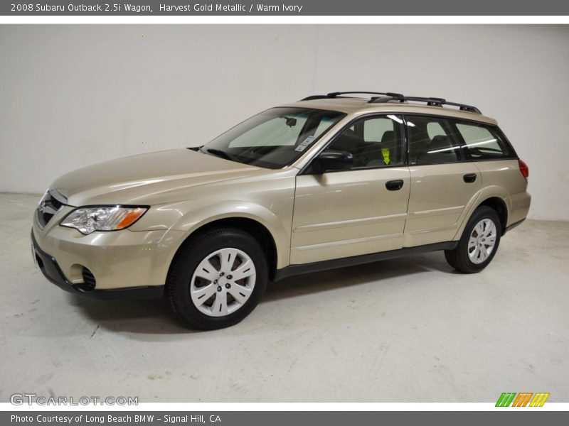 Harvest Gold Metallic / Warm Ivory 2008 Subaru Outback 2.5i Wagon