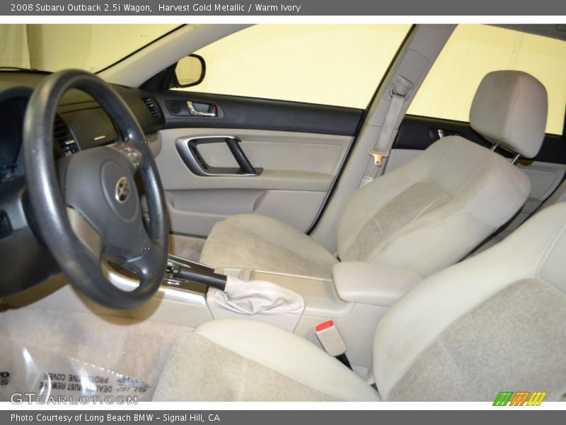 Harvest Gold Metallic / Warm Ivory 2008 Subaru Outback 2.5i Wagon