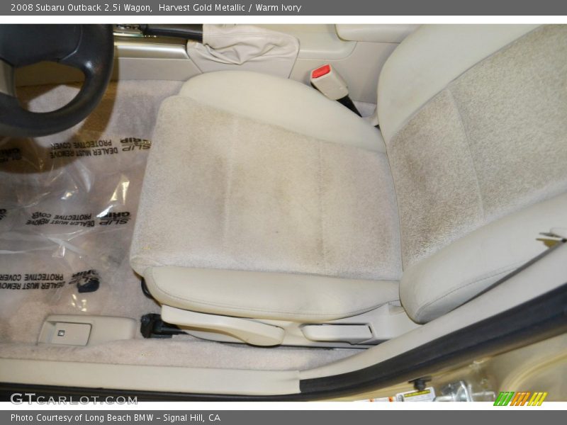 Harvest Gold Metallic / Warm Ivory 2008 Subaru Outback 2.5i Wagon