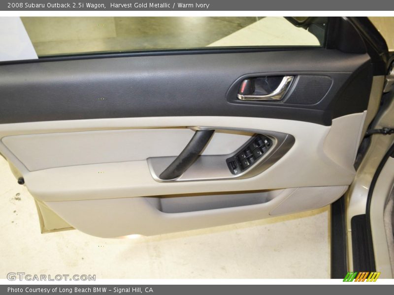 Harvest Gold Metallic / Warm Ivory 2008 Subaru Outback 2.5i Wagon