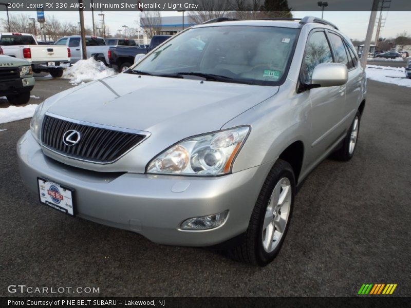 Millinnium Silver Metallic / Light Gray 2004 Lexus RX 330 AWD