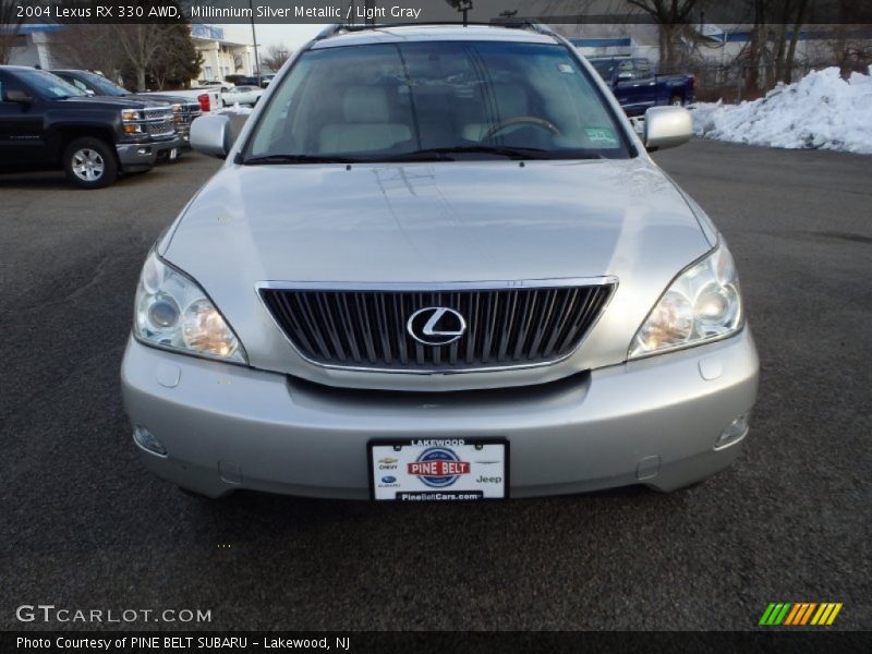 Millinnium Silver Metallic / Light Gray 2004 Lexus RX 330 AWD