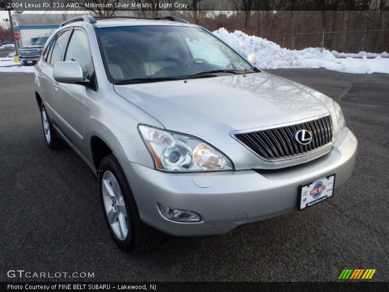 Millinnium Silver Metallic / Light Gray 2004 Lexus RX 330 AWD