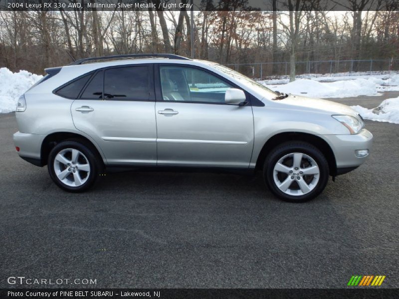 Millinnium Silver Metallic / Light Gray 2004 Lexus RX 330 AWD