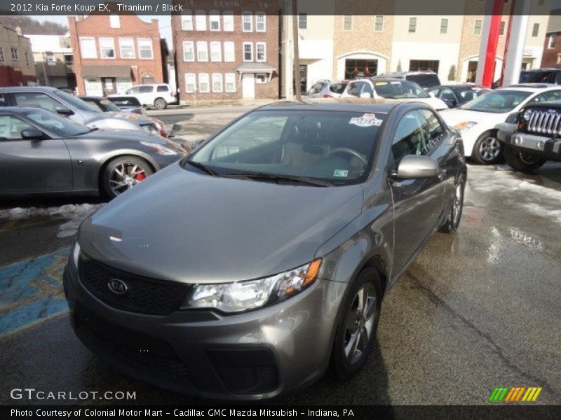 Titanium / Black 2012 Kia Forte Koup EX