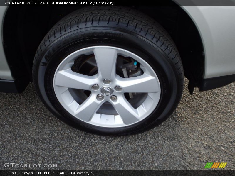 Millinnium Silver Metallic / Light Gray 2004 Lexus RX 330 AWD