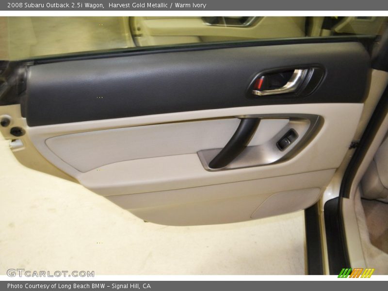Harvest Gold Metallic / Warm Ivory 2008 Subaru Outback 2.5i Wagon