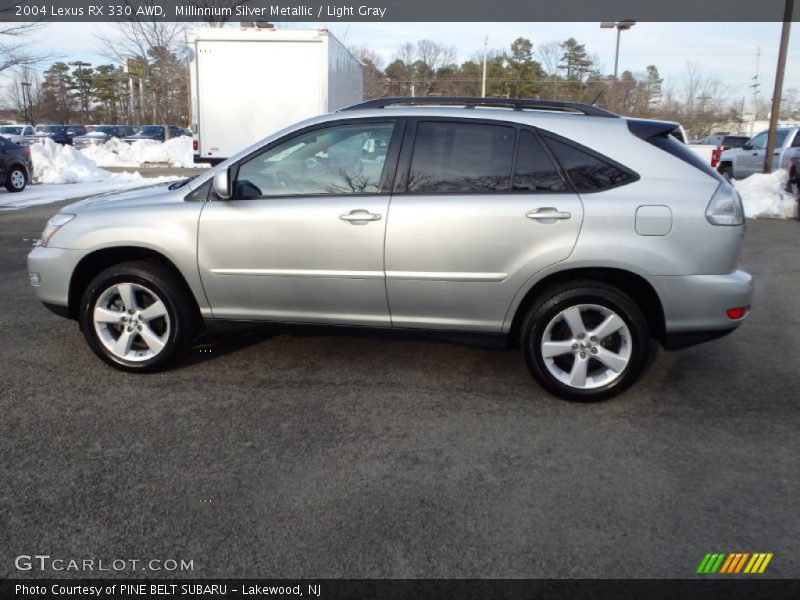 Millinnium Silver Metallic / Light Gray 2004 Lexus RX 330 AWD