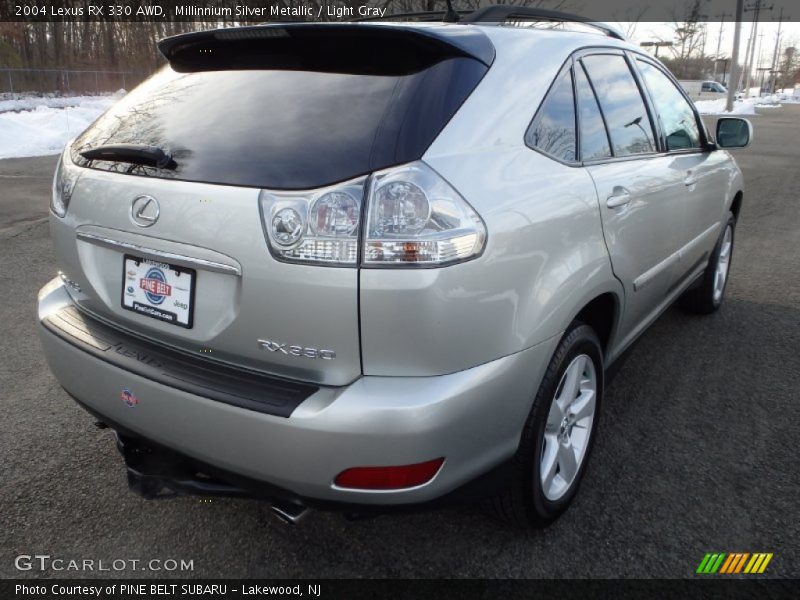 Millinnium Silver Metallic / Light Gray 2004 Lexus RX 330 AWD