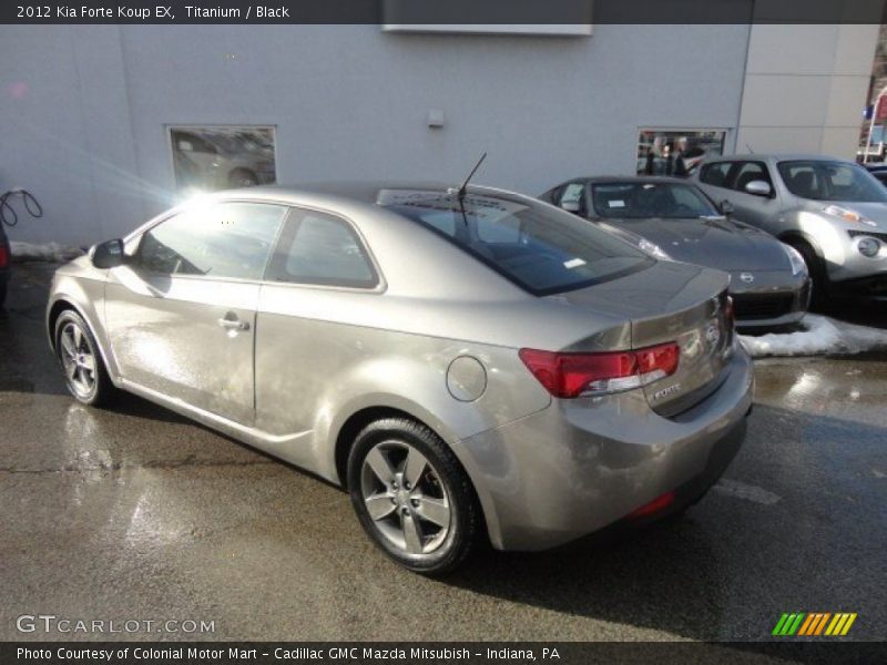 Titanium / Black 2012 Kia Forte Koup EX