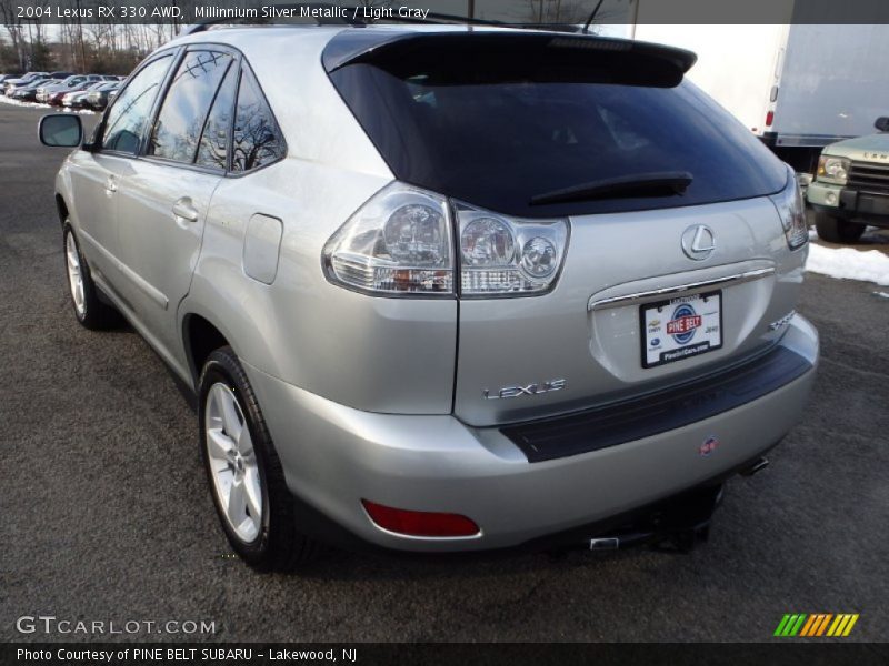 Millinnium Silver Metallic / Light Gray 2004 Lexus RX 330 AWD