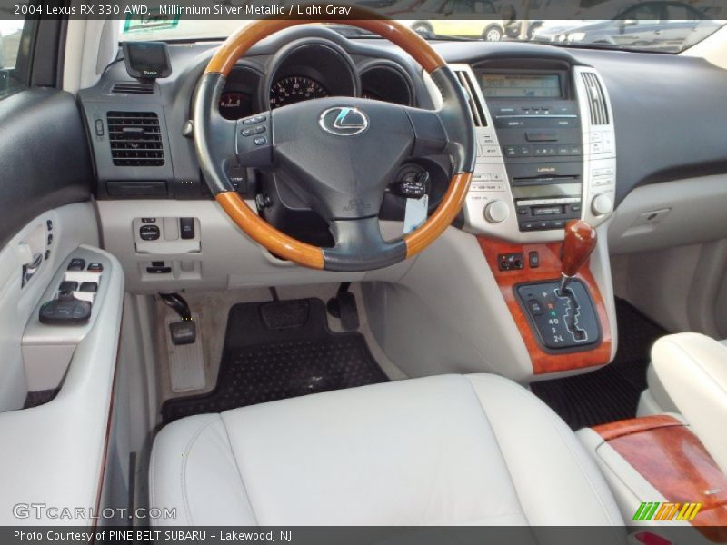 Millinnium Silver Metallic / Light Gray 2004 Lexus RX 330 AWD