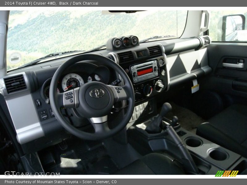 Black / Dark Charcoal 2014 Toyota FJ Cruiser 4WD