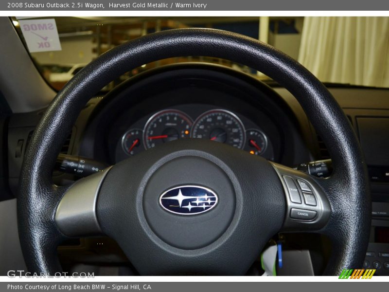 Harvest Gold Metallic / Warm Ivory 2008 Subaru Outback 2.5i Wagon