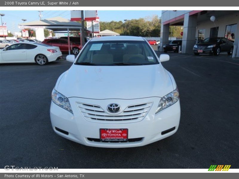 Super White / Ash 2008 Toyota Camry LE