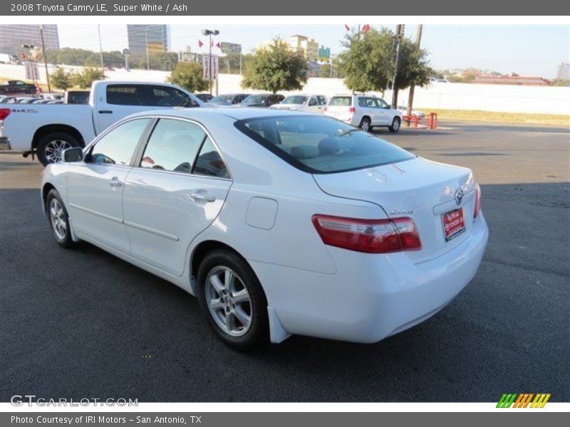 Super White / Ash 2008 Toyota Camry LE