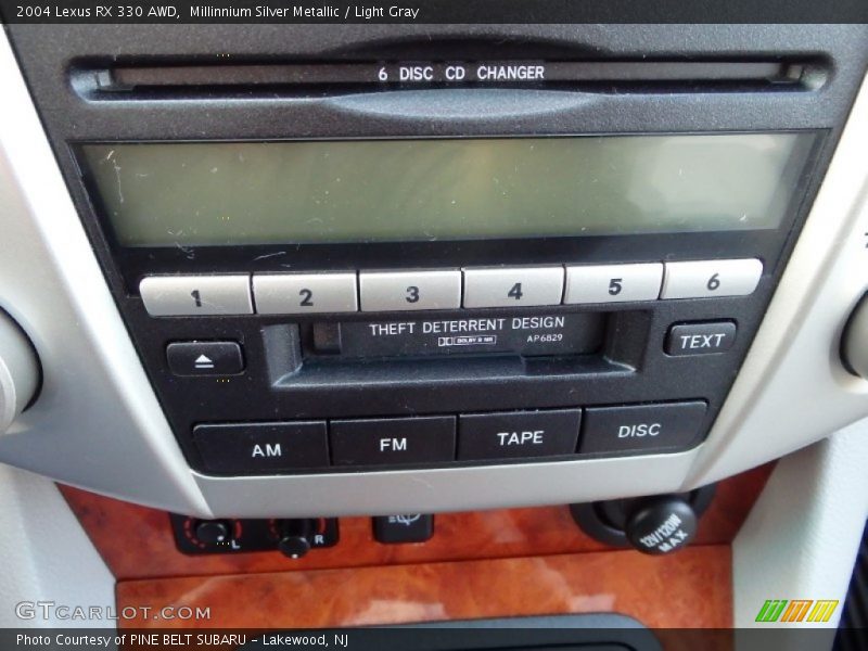 Millinnium Silver Metallic / Light Gray 2004 Lexus RX 330 AWD