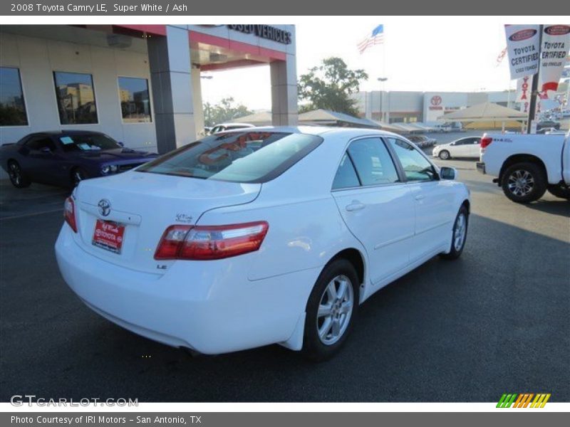 Super White / Ash 2008 Toyota Camry LE