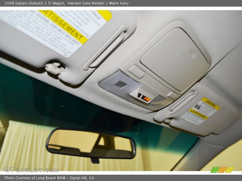 Harvest Gold Metallic / Warm Ivory 2008 Subaru Outback 2.5i Wagon