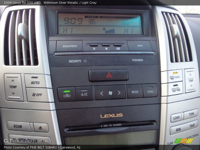 Millinnium Silver Metallic / Light Gray 2004 Lexus RX 330 AWD