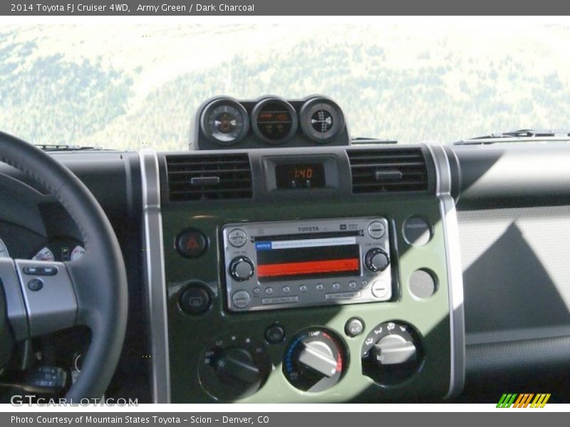 Army Green / Dark Charcoal 2014 Toyota FJ Cruiser 4WD