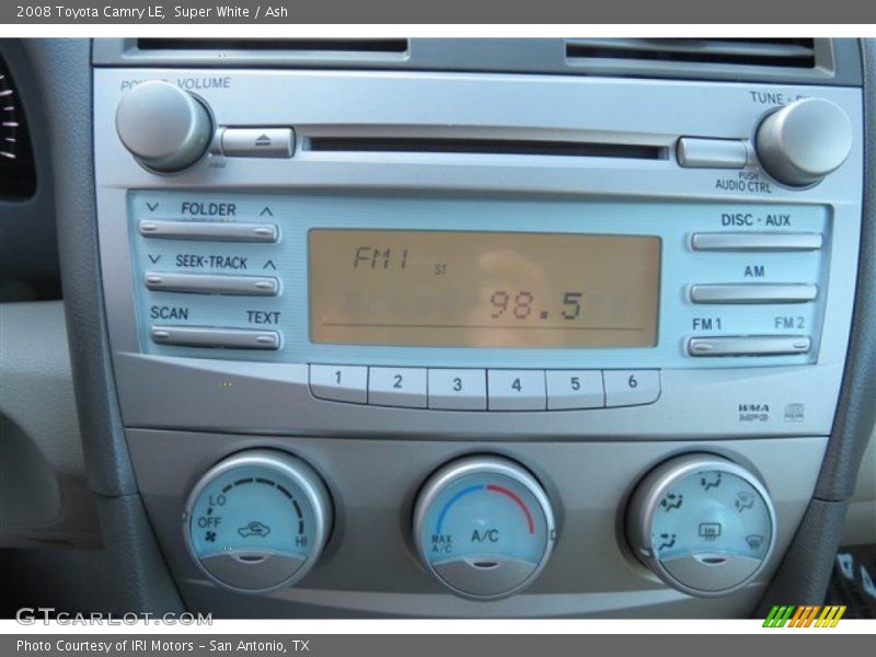 Super White / Ash 2008 Toyota Camry LE