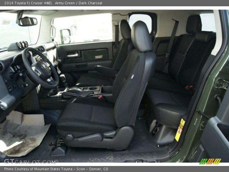 Army Green / Dark Charcoal 2014 Toyota FJ Cruiser 4WD