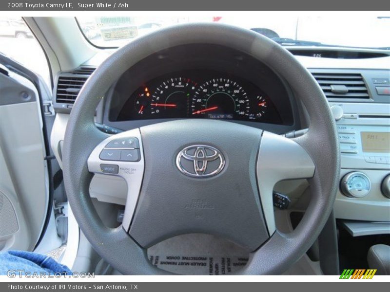 Super White / Ash 2008 Toyota Camry LE