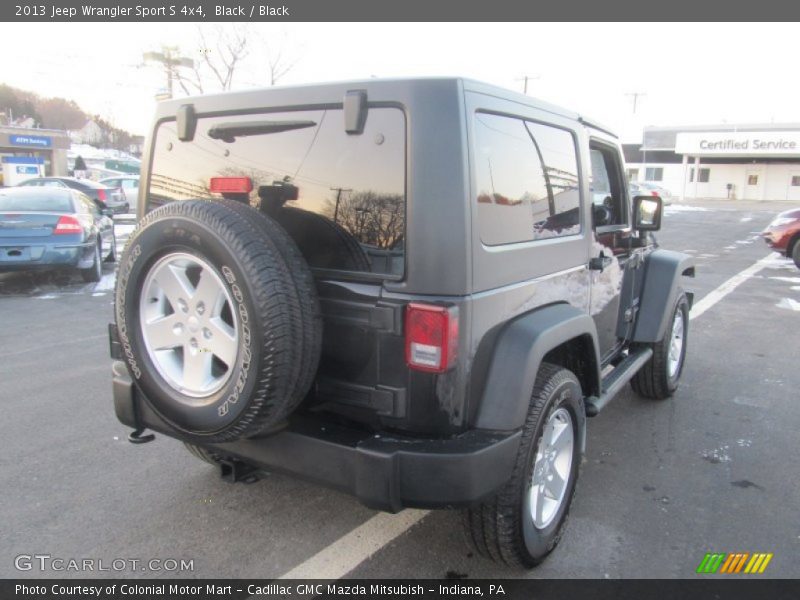 Black / Black 2013 Jeep Wrangler Sport S 4x4