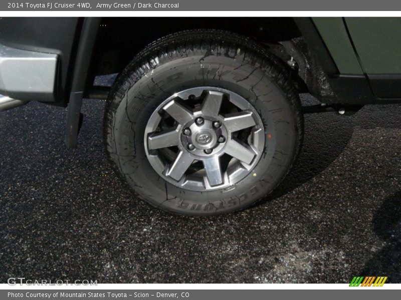 Army Green / Dark Charcoal 2014 Toyota FJ Cruiser 4WD