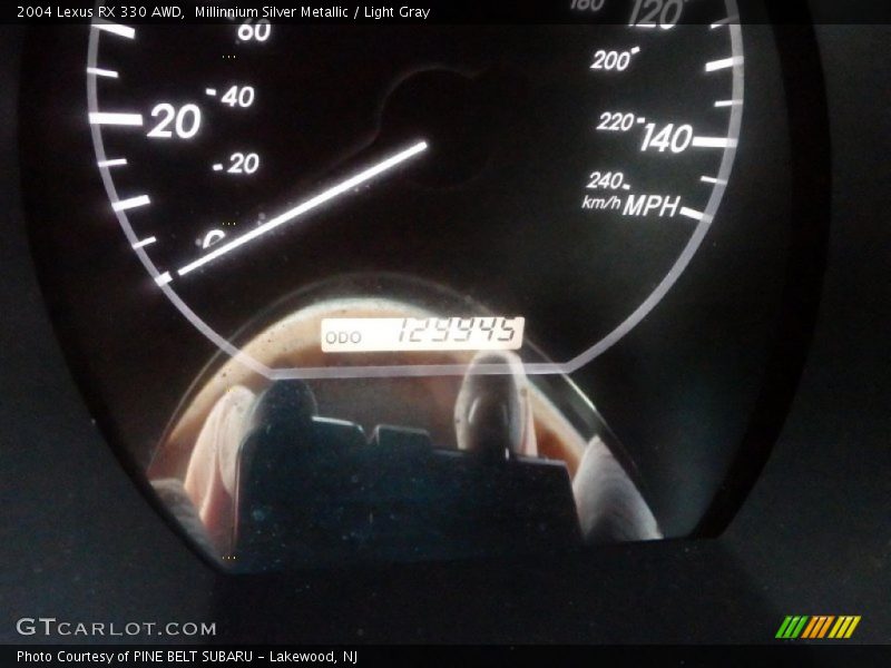 Millinnium Silver Metallic / Light Gray 2004 Lexus RX 330 AWD