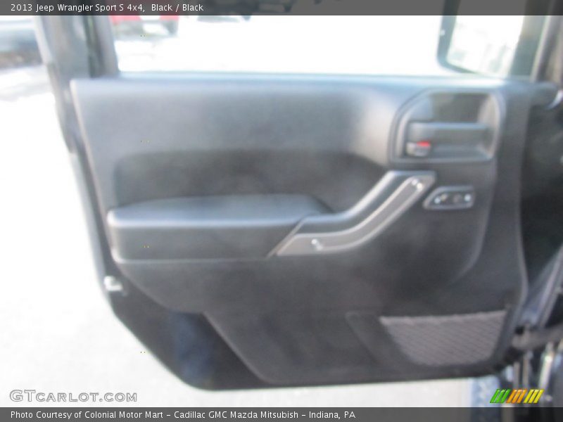 Black / Black 2013 Jeep Wrangler Sport S 4x4