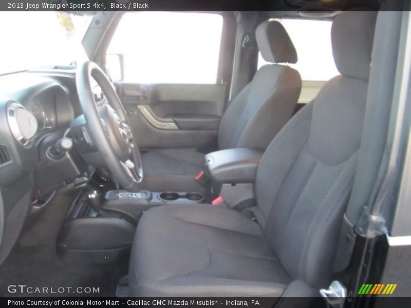 Black / Black 2013 Jeep Wrangler Sport S 4x4