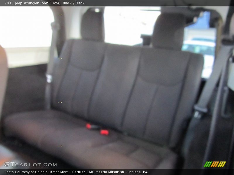 Black / Black 2013 Jeep Wrangler Sport S 4x4