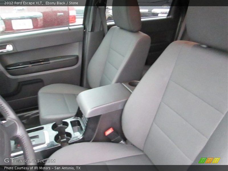 Ebony Black / Stone 2012 Ford Escape XLT