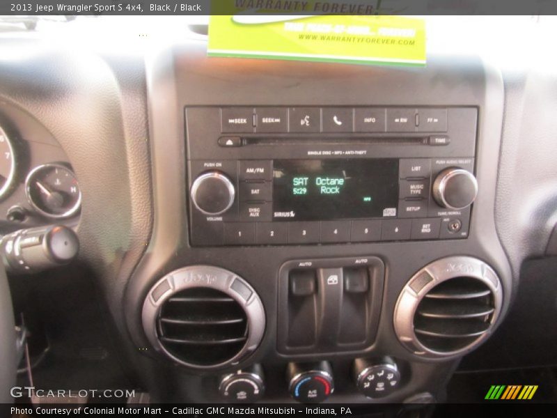 Black / Black 2013 Jeep Wrangler Sport S 4x4