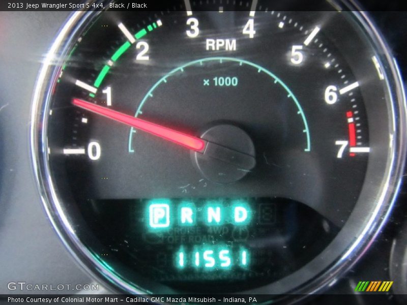 Black / Black 2013 Jeep Wrangler Sport S 4x4