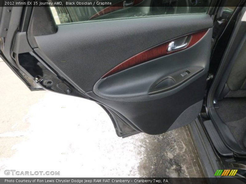 Black Obsidian / Graphite 2012 Infiniti EX 35 Journey AWD