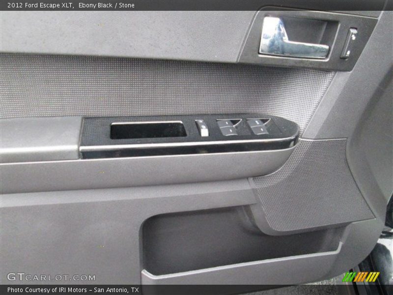 Ebony Black / Stone 2012 Ford Escape XLT