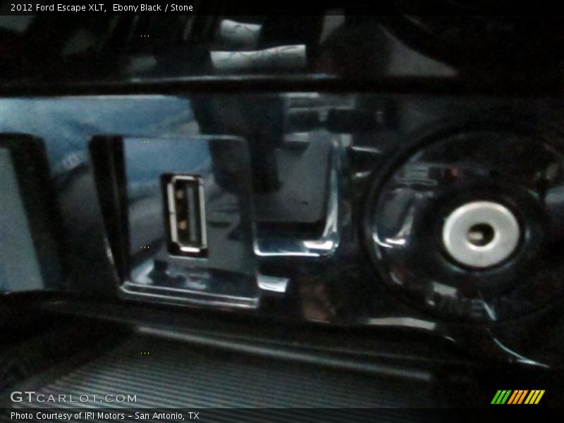 Ebony Black / Stone 2012 Ford Escape XLT
