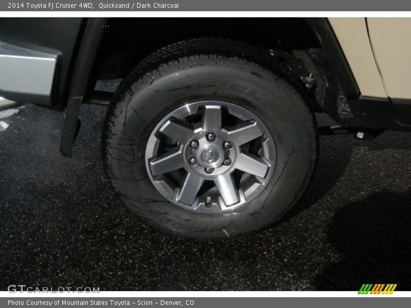 Quicksand / Dark Charcoal 2014 Toyota FJ Cruiser 4WD