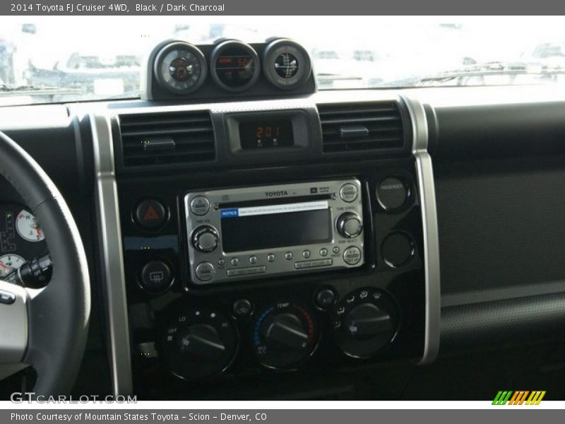 Black / Dark Charcoal 2014 Toyota FJ Cruiser 4WD