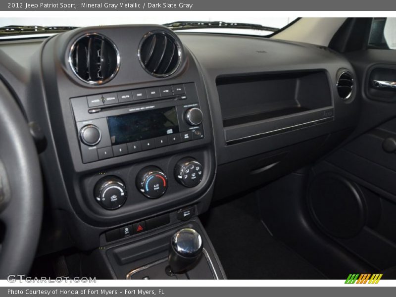 Mineral Gray Metallic / Dark Slate Gray 2012 Jeep Patriot Sport