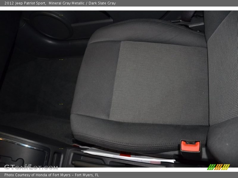 Mineral Gray Metallic / Dark Slate Gray 2012 Jeep Patriot Sport