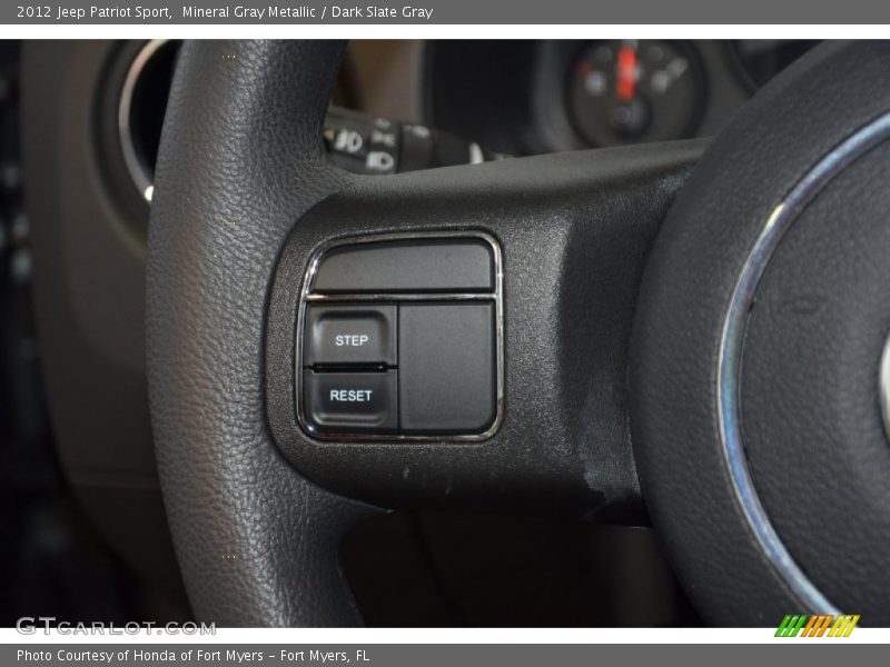 Mineral Gray Metallic / Dark Slate Gray 2012 Jeep Patriot Sport