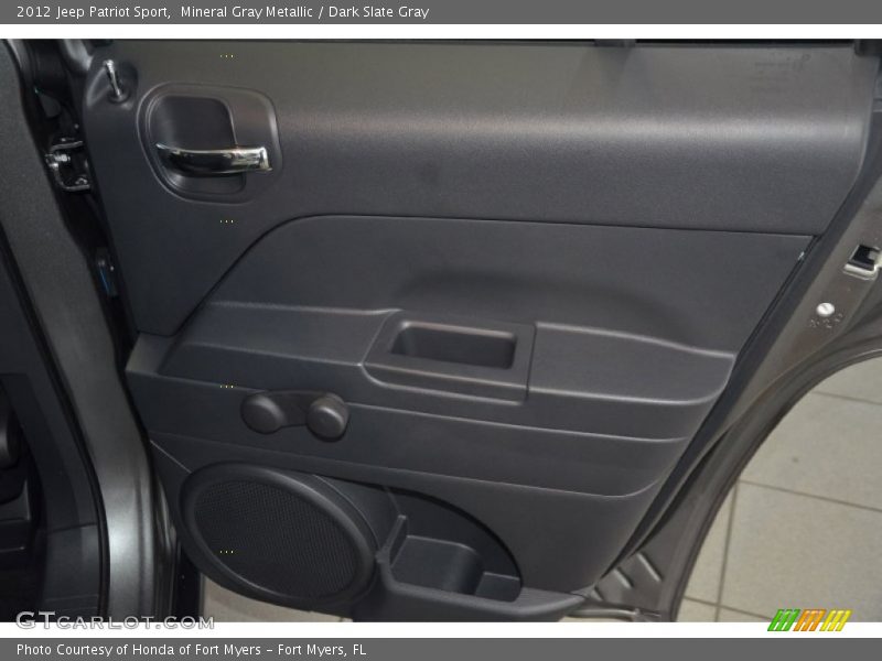 Mineral Gray Metallic / Dark Slate Gray 2012 Jeep Patriot Sport